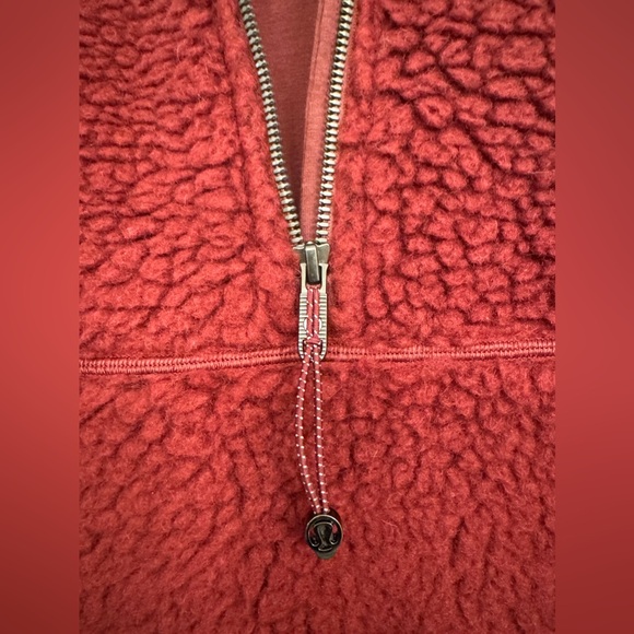 Lululemon Scuba Oversized Half-Zip Sherpa/Fleece hoodie M - Picture 3 of 8